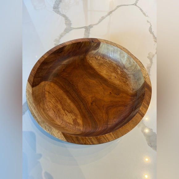 Pottery Barn Wooden Tray/Bowl
